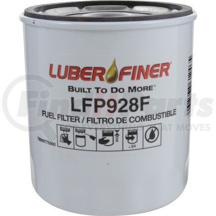 Luber-Finer LFP928F 4" Spin - on Oil Filter