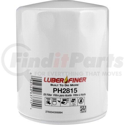 Luber-Finer PH2815 4" Spin - on Oil Filter