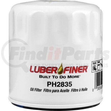 LUBER-FINER PH2835 - 3" spin - on oil filter | luberfiner 3" spin-on oil filter