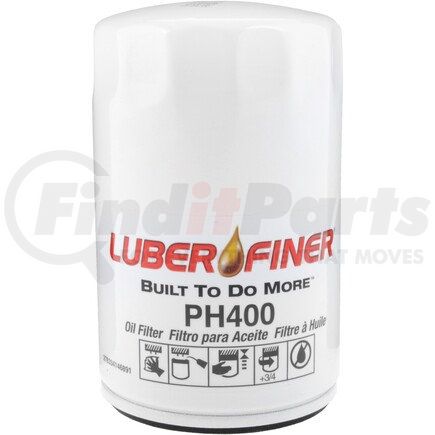 Luber-Finer PH400 3" Spin - on Oil Filter