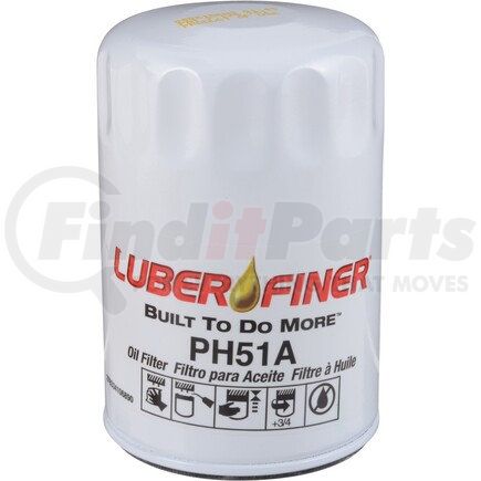 Luber-Finer PH51A 3" Spin - on Oil Filter