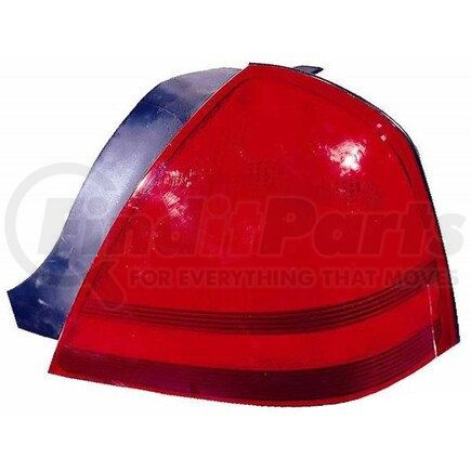 DEPO 331-1971R-UC Tail Light, Lens and Housing, without Bulb, CAPA Certified