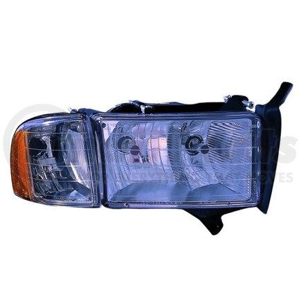 DEPO 334-1102R-USC Headlight, Lens and Housing, without Bulb