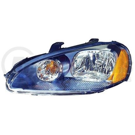 DEPO 334-1114L-AC2 Headlight, Assembly, with Bulb, CAPA Certified