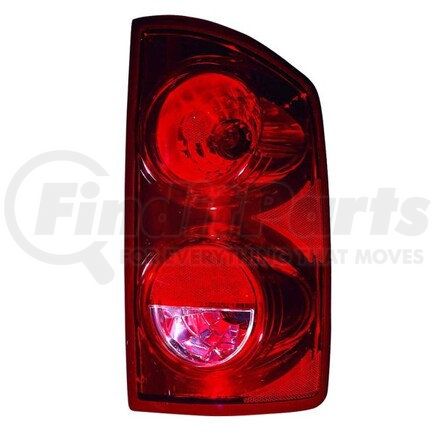 DEPO 334-1916R-AS Tail Light, Assembly, with Bulb