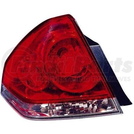 DEPO 335-1923L-AC Tail Light, Assembly, with Bulb