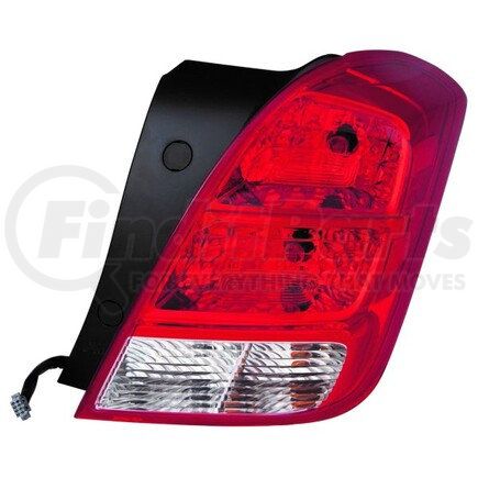 DEPO 335-1967R-AS Tail Light, Assembly, with Bulb
