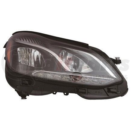 DEPO 340-1140R-AS Headlight, Assembly, with Bulb