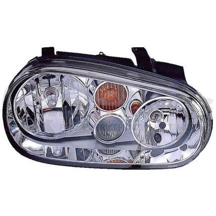 DEPO 341-1108R-ASF-Y Headlight, Assembly, with Bulb