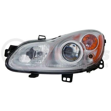 DEPO 347-1101L-AC Headlight, Assembly, with Bulb, CAPA Certified