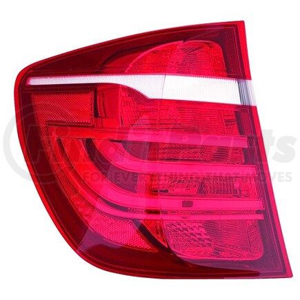 DEPO 444-1962L-AC Tail Light, Assembly, with Bulb, CAPA Certified