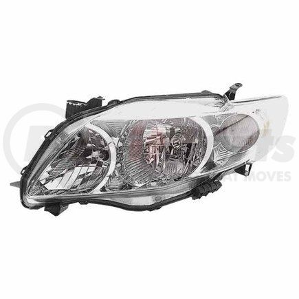 DEPO 312-11A8L-AC1 Headlight, LH, Assembly, Composite