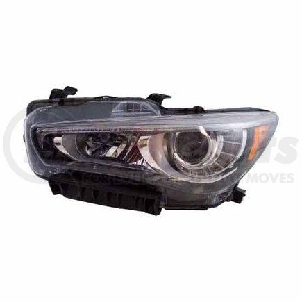 DEPO 325-1106L-AC2 Headlight, LH, Assembly, without Adaptive HeadLamp, Composite