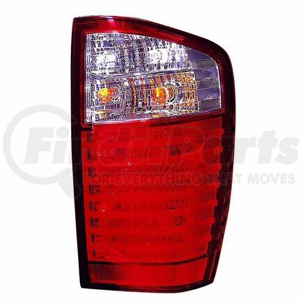DEPO 323-1924R-AC Tail Light, Assembly, with Bulb, CAPA Certified