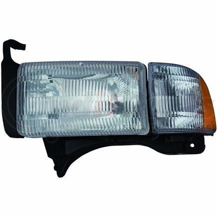 DEPO 333-1104L-ACC Headlight, Assembly, with Bulb, CAPA Certified