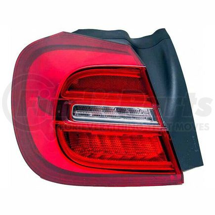 DEPO 340-1923L-AC Tail Light, Assembly, with Bulb, CAPA Certified