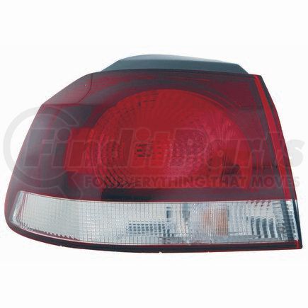 DEPO 341-1930L-US Tail Light, Lens and Housing, without Bulb