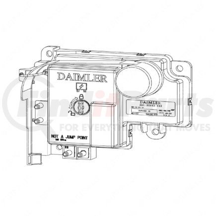 Freightliner A66-01883-014 Main Power Module - Battery Cable Access, Hl, Natural Gas, 150 Cable, No Center, P4