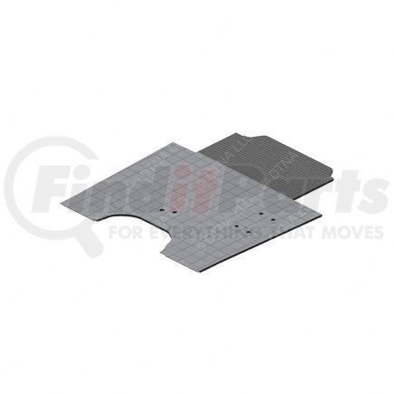Freightliner W18-00913-177 Body Floor Covering - 126, 72, Left Hand Drive, Bunk