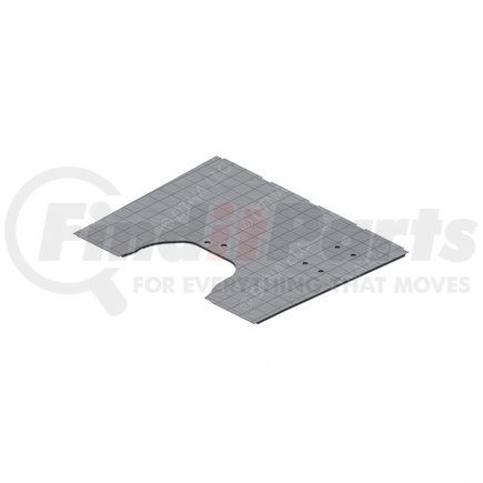 Freightliner W18-00915-205 Body Floor Covering - 116, Day Cabin, Left Hand Drive