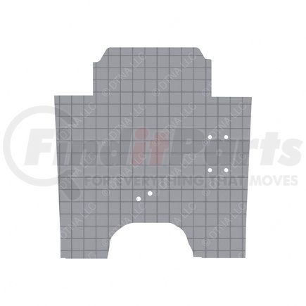 Freightliner W18-00919-090 Body Floor Covering - 116, 60 Inch, Left Hand Drive
