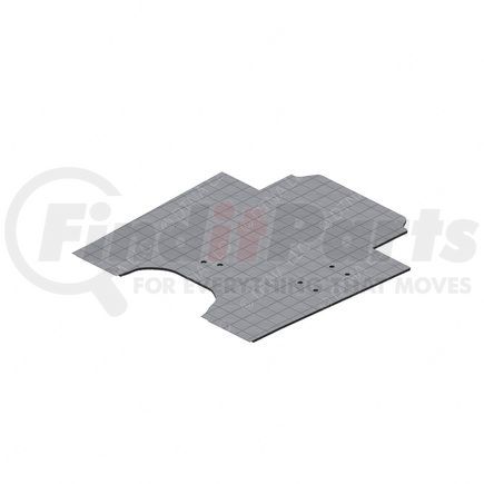 Freightliner W18-00919-092 Body Floor Covering - 116, 60 Inch, Left Hand Drive