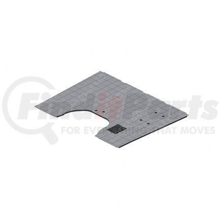 Freightliner W18-00917-092 Body Floor Covering - 116, Day Cabin, Left Hand Drive, Pad