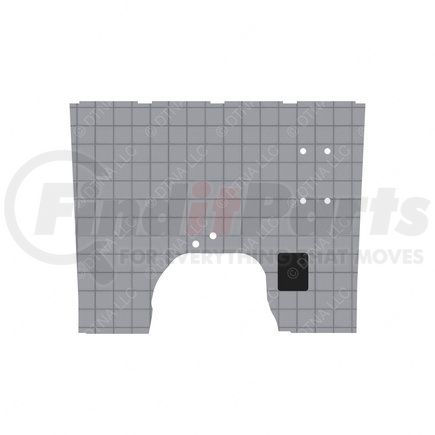 Freightliner W18-00917-189 Body Floor Covering - 116, Daycab, Left Hand Drive, Pad