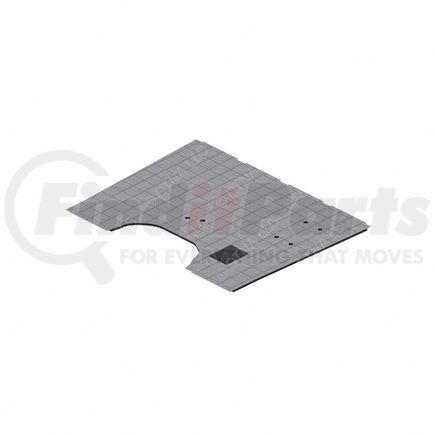 Freightliner W18-00917-194 Body Floor Covering - 126, Daycab, Left Hand Drive, Pad