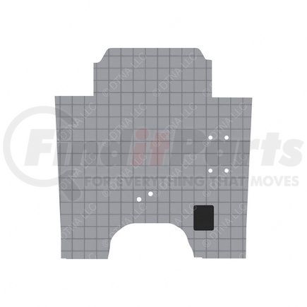 Freightliner W18-00925-050 Body Floor Covering - 126, 60, Left Hand Drive, Pad