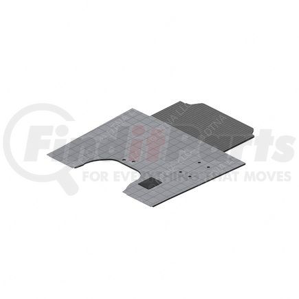 Freightliner W18-00922-131 Body Floor Covering - 116, 72, Left Hand Drive, Bunk, Pad