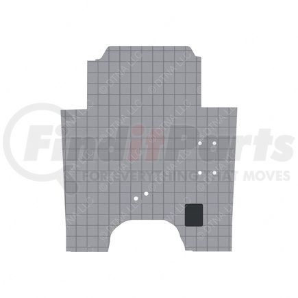 Freightliner W18-00922-155 Body Floor Covering - 126, 72, Left Hand Drive, Bunk, Pad