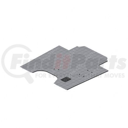 Freightliner W18-00925-041 Body Floor Covering - 126, 60, Left Hand Drive, Pad