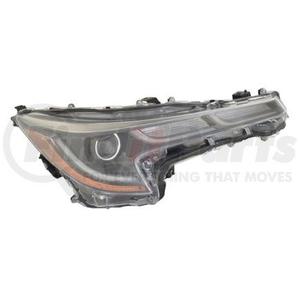 DEPO 312-11BDR-AS2 Headlight, Assembly, with Bulb