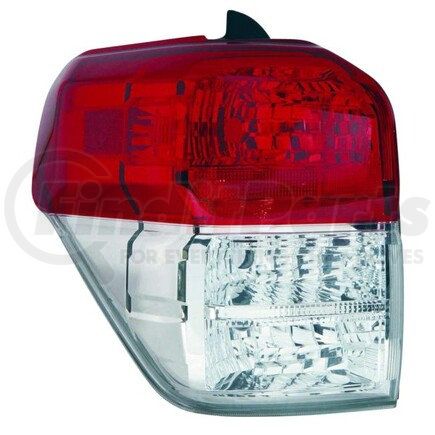 DEPO 312-19A5L-UC1 Tail Light, Lens and Housing, without Bulb, CAPA Certified