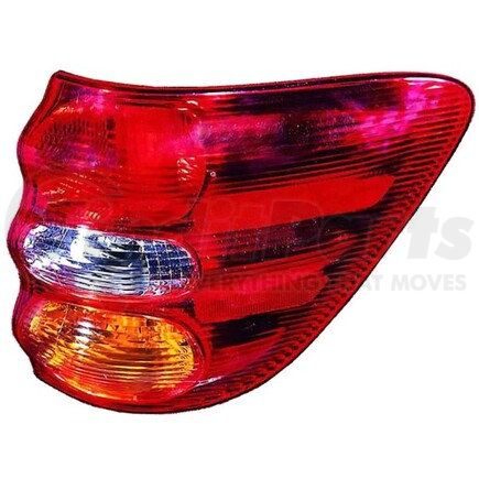 DEPO 312-1946L-AC Tail Light, Assembly, with Bulb, CAPA Certified