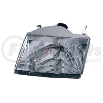 DEPO 316-1125L-AC Headlight, Assembly, with Bulb, CAPA Certified