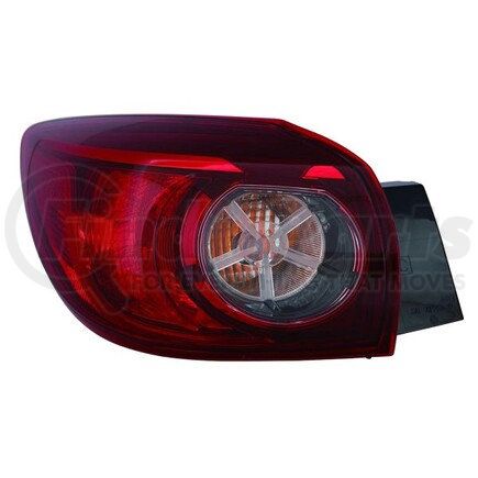 DEPO 316-1940L-AC Tail Light, Assembly, with Bulb