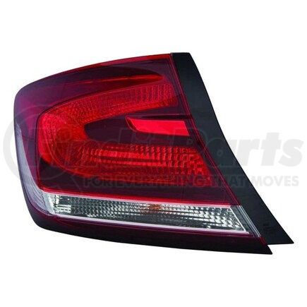 DEPO 317-19A7L-AS Tail Light, Assembly, with Bulb