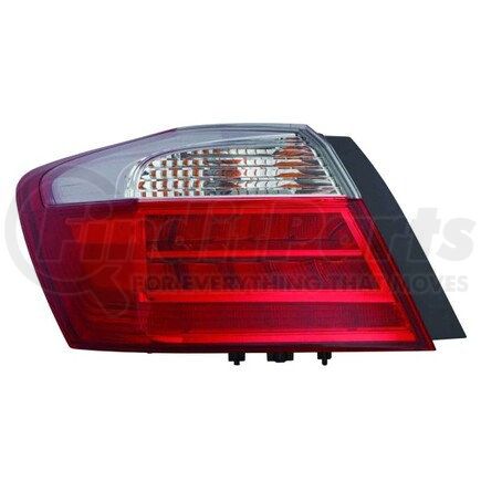 DEPO 317-19A5R-AS Tail Light, Assembly, with Bulb