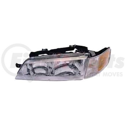 DEPO 317-1106L-ACC Headlight, Assembly, with Bulb, CAPA Certified