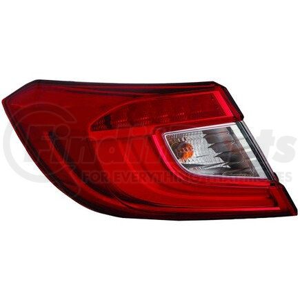 DEPO 317-19AQL-AS Tail Light, Assembly, with Bulb