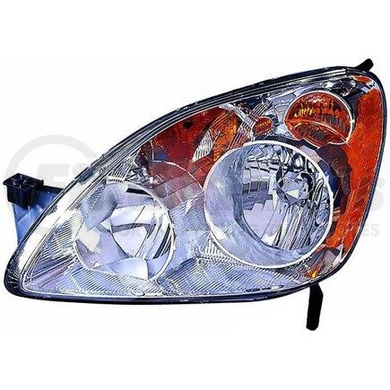 DEPO 317-1142L-USN Headlight, Lens and Housing, without Bulb