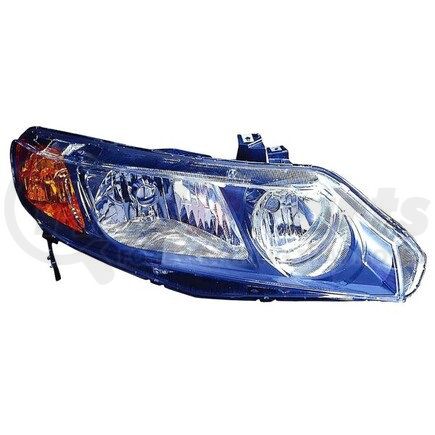 DEPO 317-1147R-US2Y Headlight, Lens and Housing, without Bulb