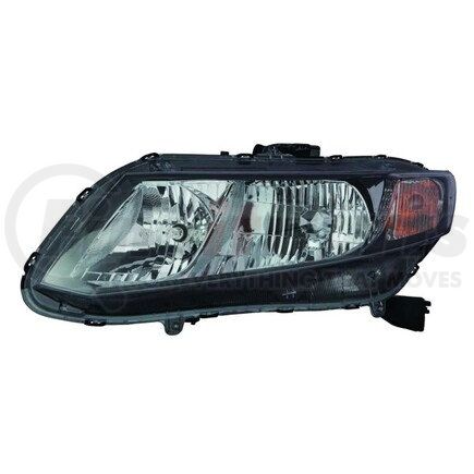 DEPO 317-1162L-ASN2 Headlight, Assembly, with Bulb