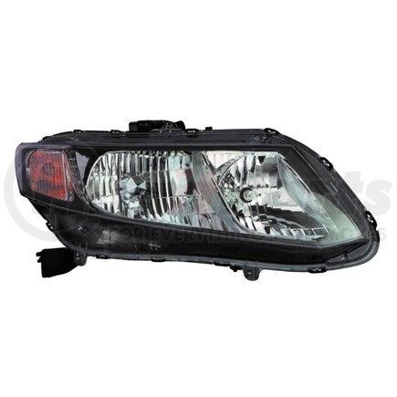 DEPO 317-1162R-ASN2 Headlight, Assembly, with Bulb, CAPA Certified