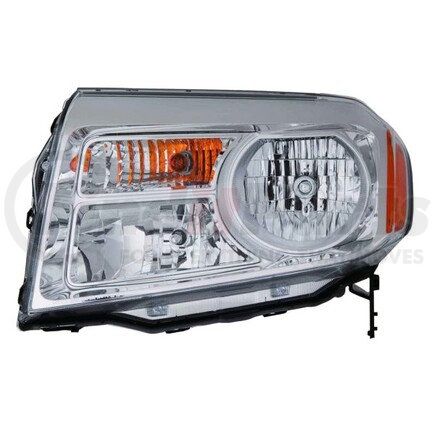 DEPO 317-1166L-AS Headlight, Assembly, with Bulb, CAPA Certified