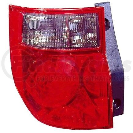 DEPO 317-1967L-UC Tail Light, Lens and Housing, without Bulb, CAPA Certified