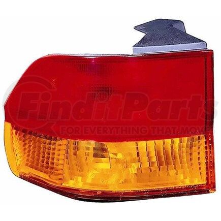 DEPO 317-1961L-AS-YR Tail Light, Assembly, with Bulb