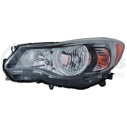 DEPO 320-1123L-AS2 Headlight, Assembly, with Bulb